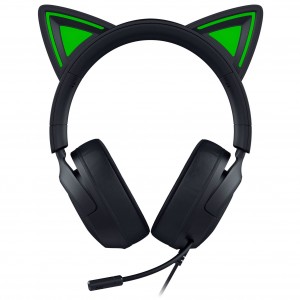 Razer Kraken Kitty V3 X gaming headset, vezetékes, 7.1 Surround - fekete (RZ04-05350200-R3M1)